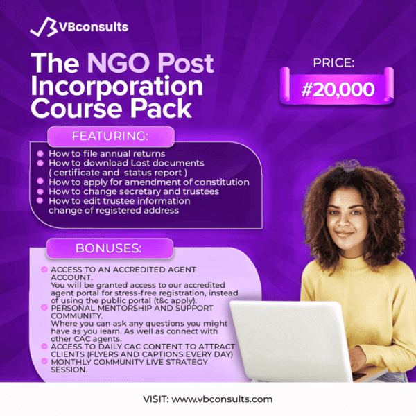 NGO Post Incorporation